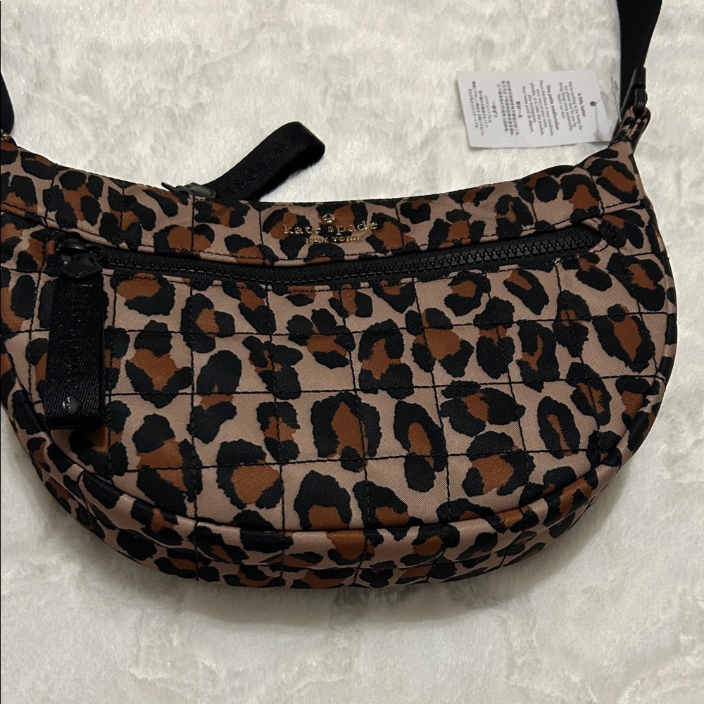 Kate Spade Brown Leopard Crossbody Bag - Picture 3 of 5
